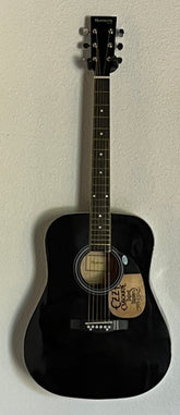 Ozzy Osbourne signed acoustic guitar